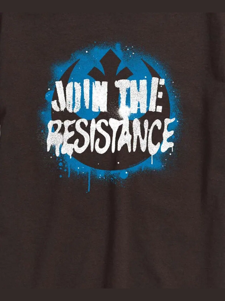 Мужская футболка с коротким рукавом Star Wars Join The Resistance с графическим принтом Airwaves — изображение 2 из 3