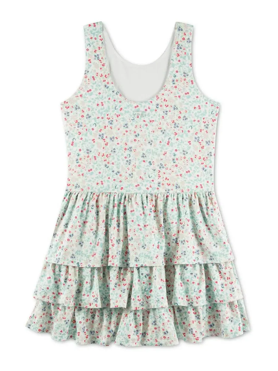 Детское кокетливое мини-платье YPB Active Abercrombie Kids — изображение 1 из 4, мульти
