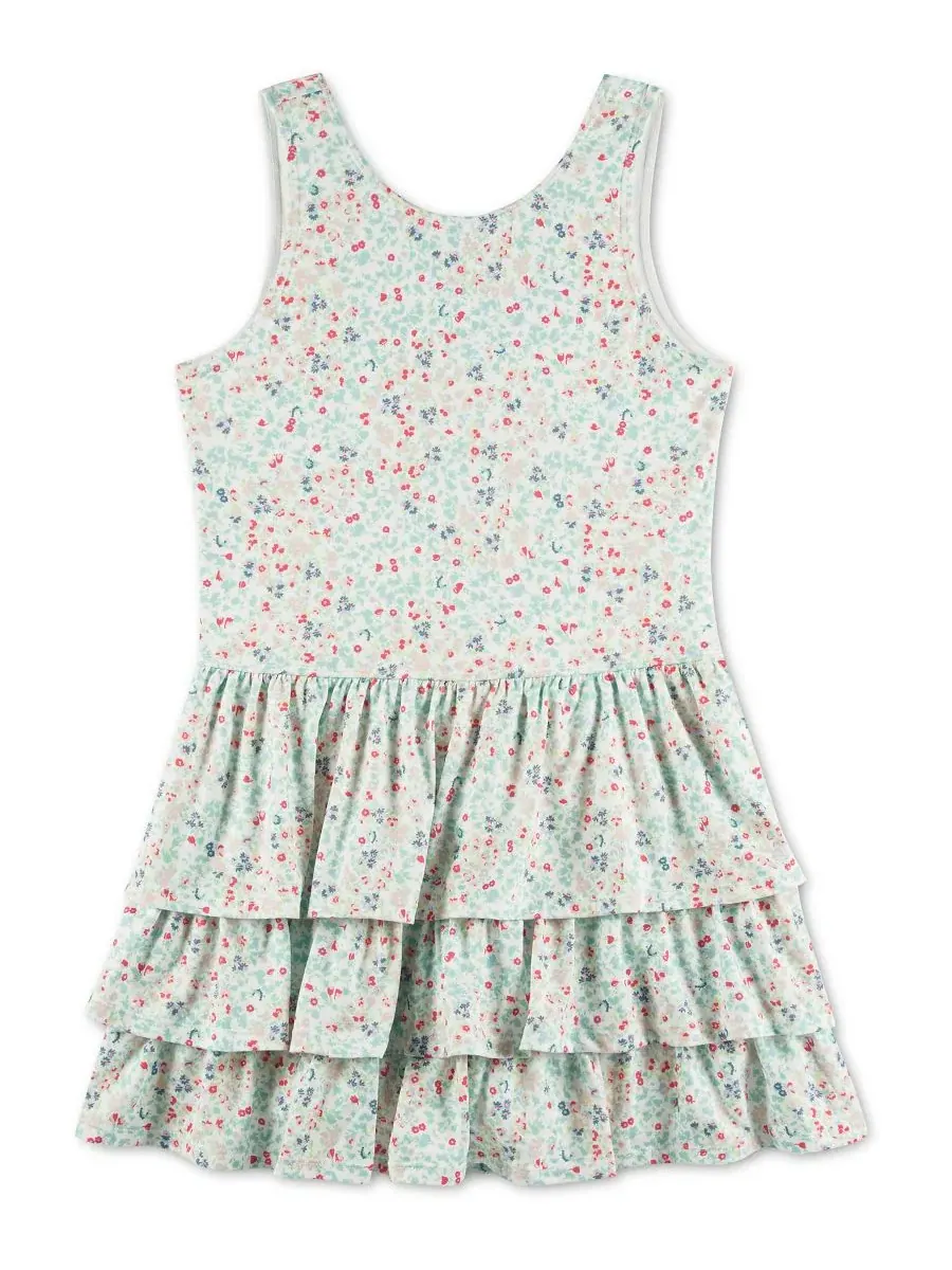 Детское кокетливое мини-платье YPB Active Abercrombie Kids — изображение 2 из 4, мульти