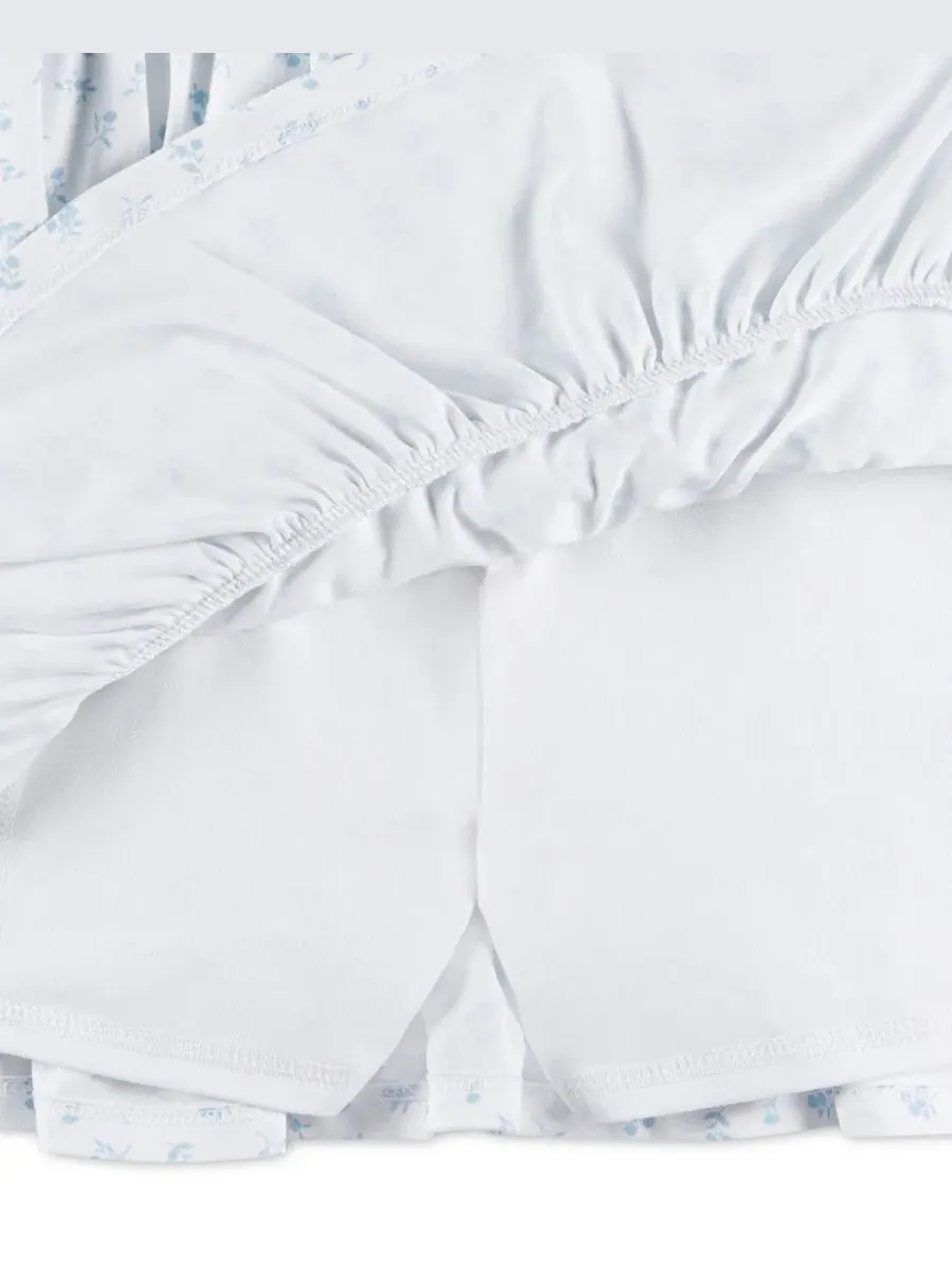 Детское кокетливое мини-платье YPB Active Abercrombie Kids — изображение 4 из 4, белый
