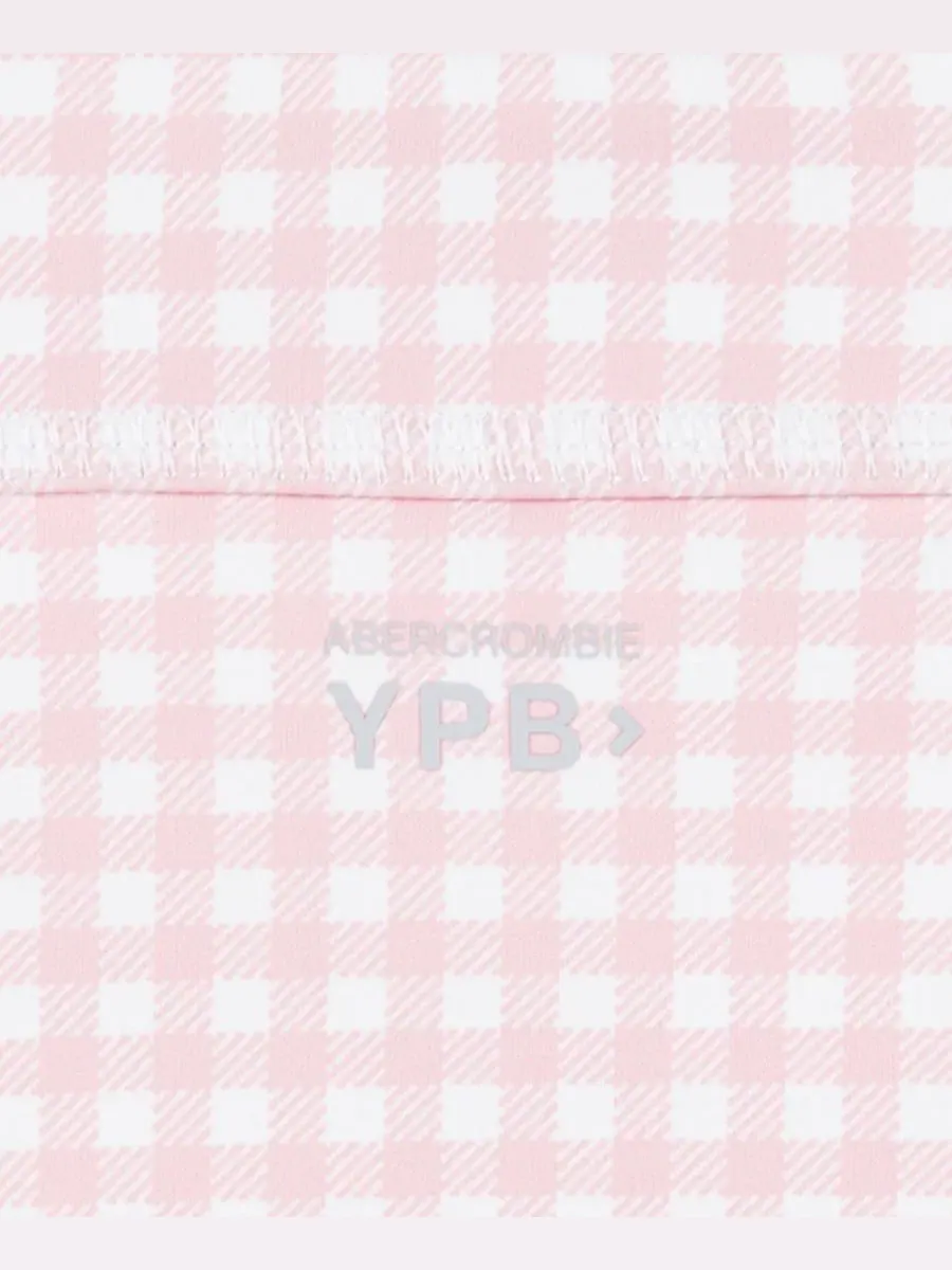 Детское мини-платье YPB с заниженной талией и принтом, надеваемое через голову Abercrombie Kids — изображение 4 из 10