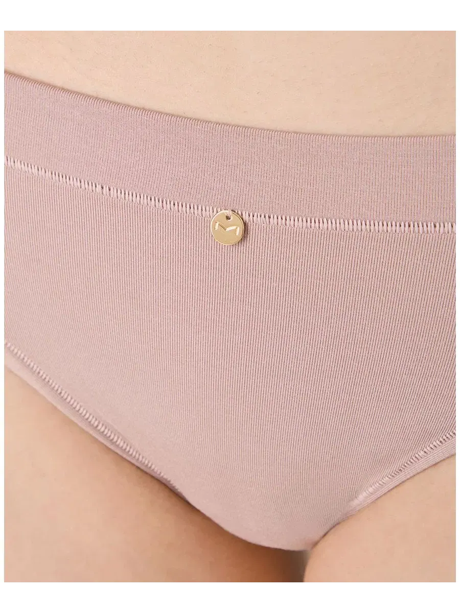 Женские мягкие эластичные бикини-трусики со средней посадкой DMSSBK Maidenform — изображение 3 из 4, розовый
