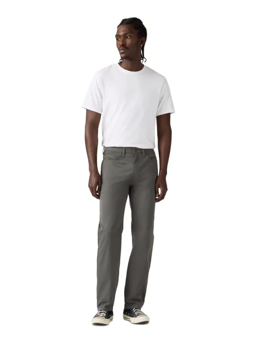 Мужские прямые брюки 514 Straight Tech Pants Levi'S — изображение 2 из 5, серый