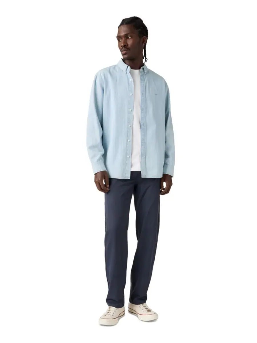 Мужские прямые брюки 514 Straight Tech Pants Levi'S — изображение 2 из 5, синий