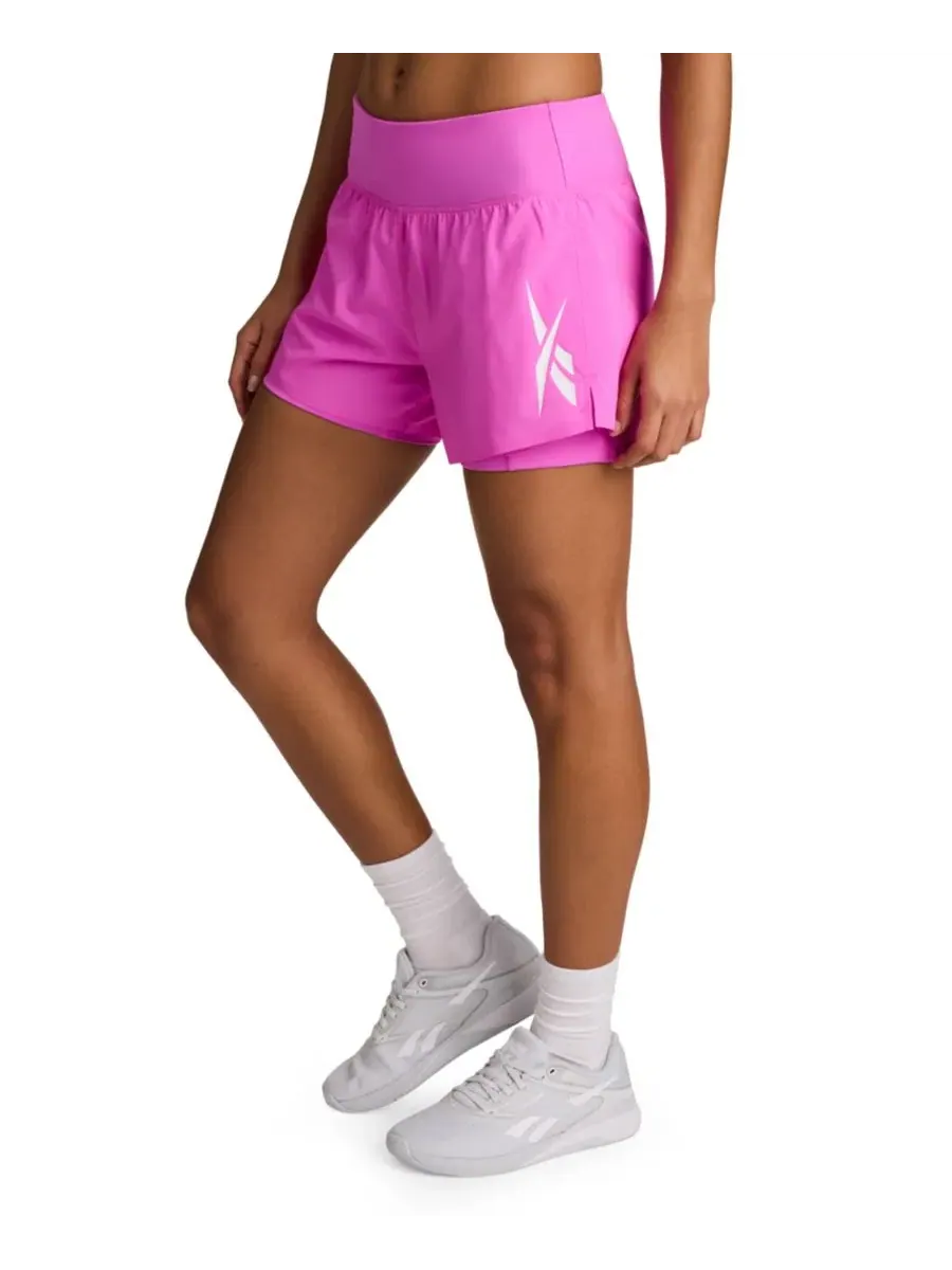 Женские шорты для бега Interlock Pull-On Running Shorts Reebok
