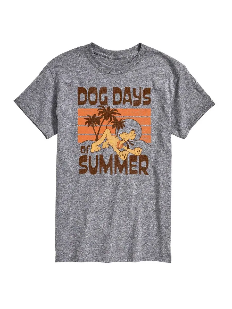 Футболка с принтом Disney Dog Days Of Summer AIRWAVES — изображение 1 из 3, приглушенный