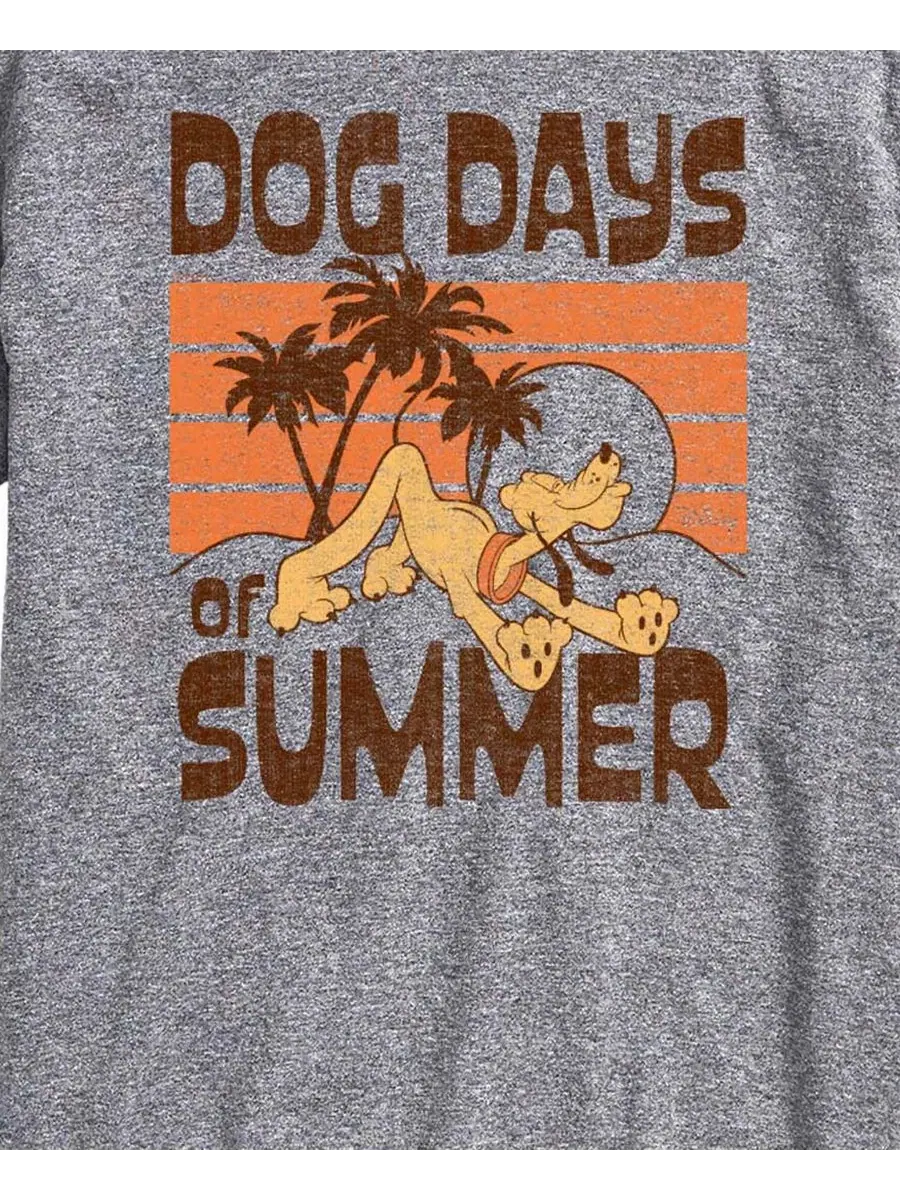 Футболка с принтом Disney Dog Days Of Summer AIRWAVES — изображение 3 из 3, приглушенный
