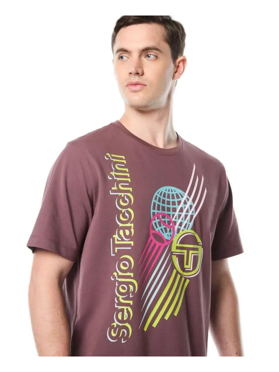 Футболка с коротким рукавом Giocare Sergio Tacchini, Huckleberry Heather — изображение 3 из 5