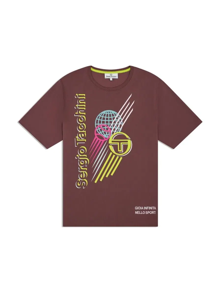 Футболка с коротким рукавом Giocare Sergio Tacchini, Huckleberry Heather — изображение 5 из 5