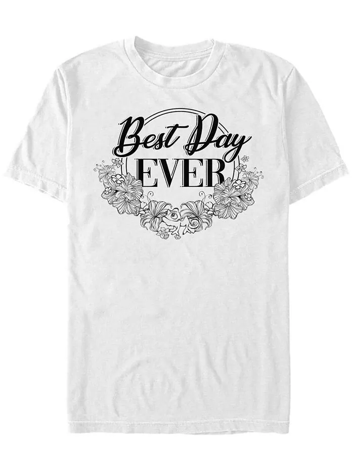 Мужская футболка с короткими рукавами и круглым вырезом Best Day Ever Fifth Sun — изображение 1 из 1, белый