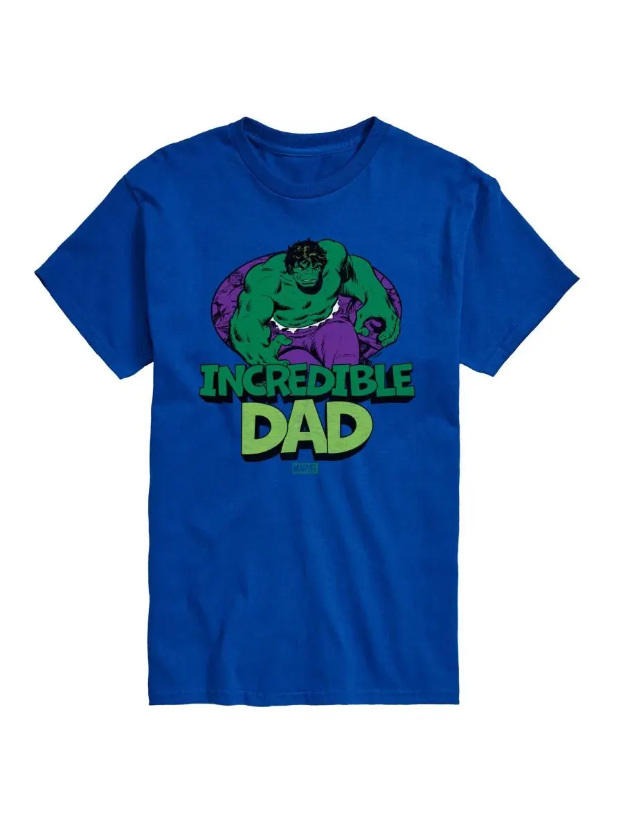 Футболка с коротким рукавом The Hulk Incredible Dad AIRWAVES — изображение 1 из 3, синий