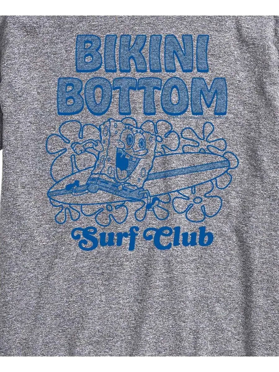 Футболка с принтом Bikini Bottom Surf AIRWAVES — изображение 3 из 3, приглушенный