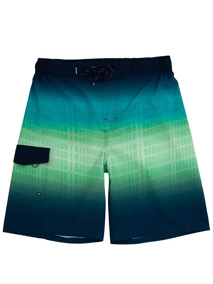 Мужские плавки для плавания Board Shorts NO Liner, 9", эластичный пояс, быстросохнущие Rokka&Rolla — изображение 1 из 7