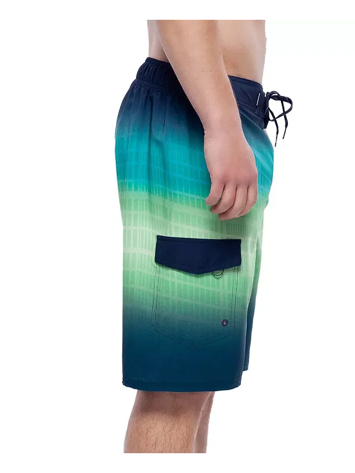 Мужские плавки для плавания Board Shorts NO Liner, 9", эластичный пояс, быстросохнущие Rokka&Rolla — изображение 2 из 7
