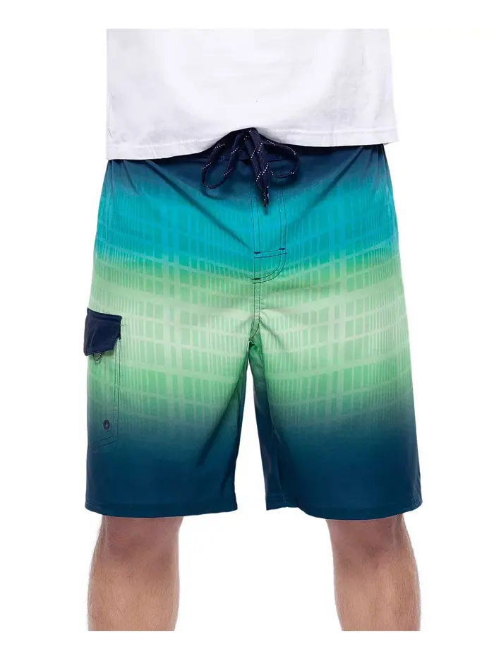 Мужские плавки для плавания Board Shorts NO Liner, 9", эластичный пояс, быстросохнущие Rokka&Rolla — изображение 3 из 7