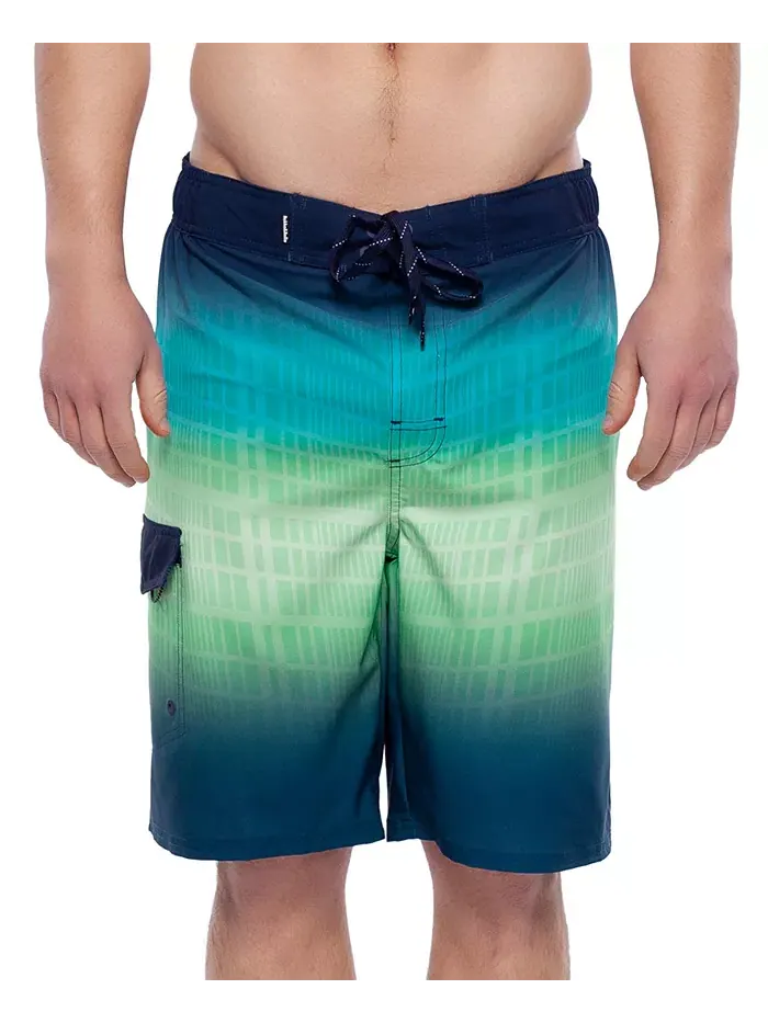 Мужские плавки для плавания Board Shorts NO Liner, 9", эластичный пояс, быстросохнущие Rokka&Rolla — изображение 6 из 7