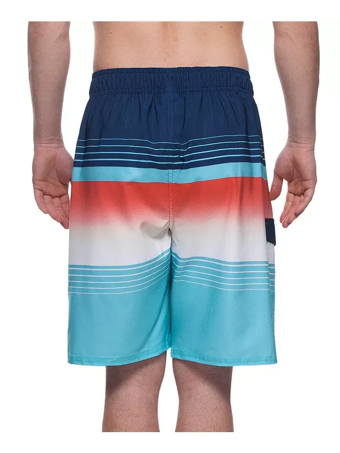 Мужские плавки для плавания Board Shorts NO Liner, 9", эластичный пояс, быстросохнущие Rokka&Rolla — изображение 2 из 11