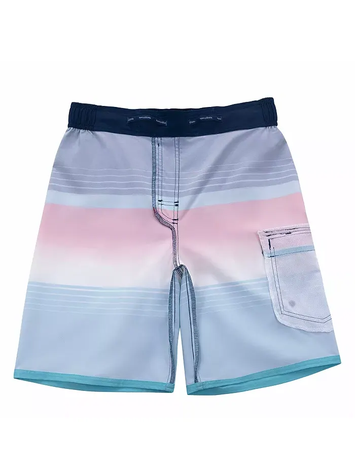 Мужские плавки для плавания Board Shorts NO Liner, 9", эластичный пояс, быстросохнущие Rokka&Rolla — изображение 4 из 11