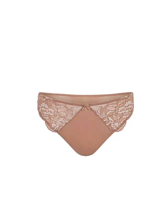 Женские трусы Chelsi Brazilian Adore Me — изображение 4 из 4, бежевый