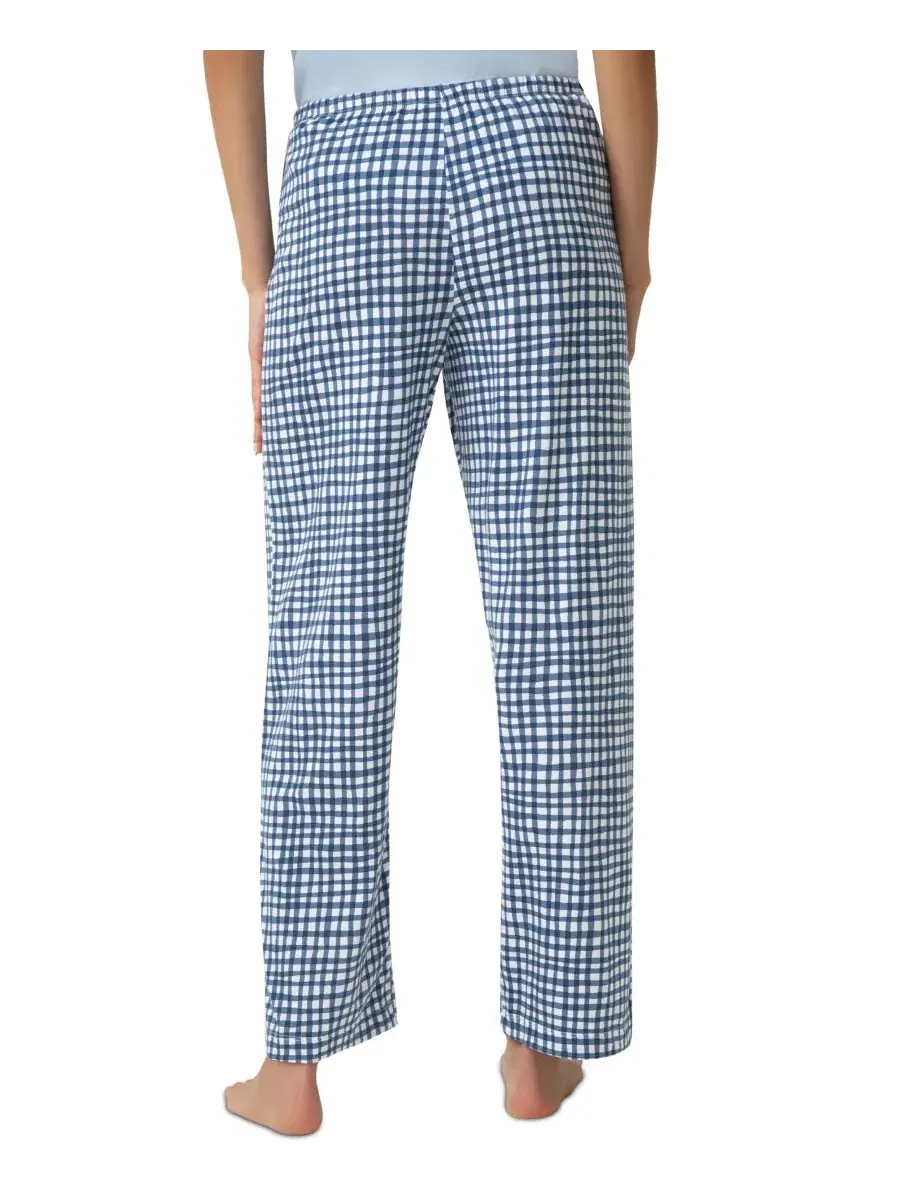 Пижамные брюки Good Time Gingham Hue — изображение 4 из 4, синий
