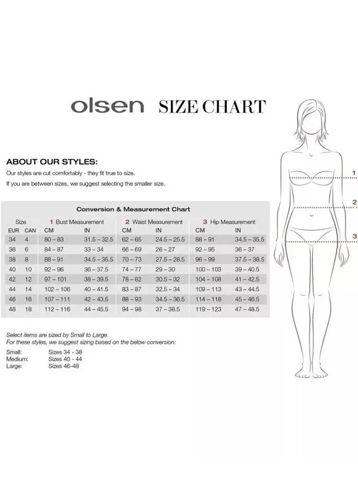 Женская футболка с коротким рукавом из 100% хлопка Olsen — изображение 2 из 6, черный