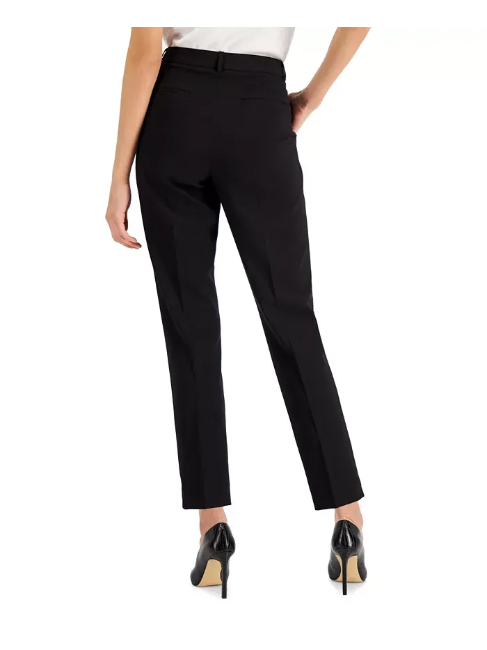 Брюки прямого кроя Shannon Suit Tahari ASL — изображение 2 из 6, черный