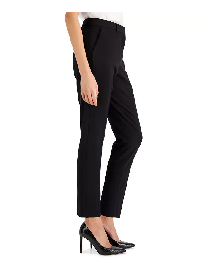 Брюки прямого кроя Shannon Suit Tahari ASL — изображение 6 из 6, черный