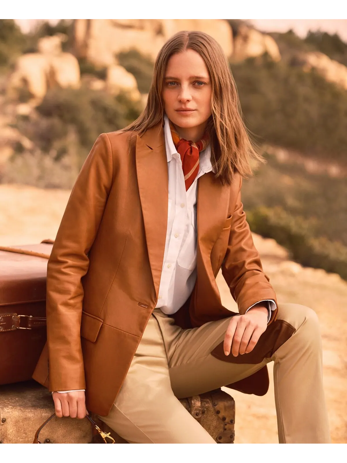Рубашка прямого кроя без глажки, стандартная и миниатюрная Lauren Ralph Lauren — изображение 5 из 10, черный/белый