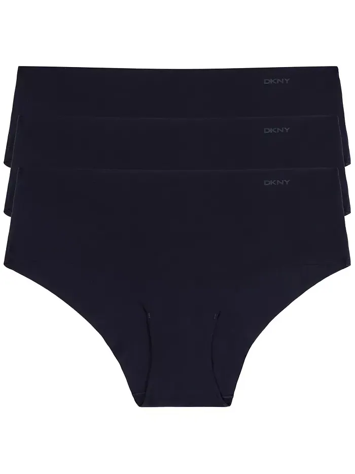 Женские трусы-хипстер Litewear Cut Anywear, 3 шт DKNY — изображение 1 из 5, черный