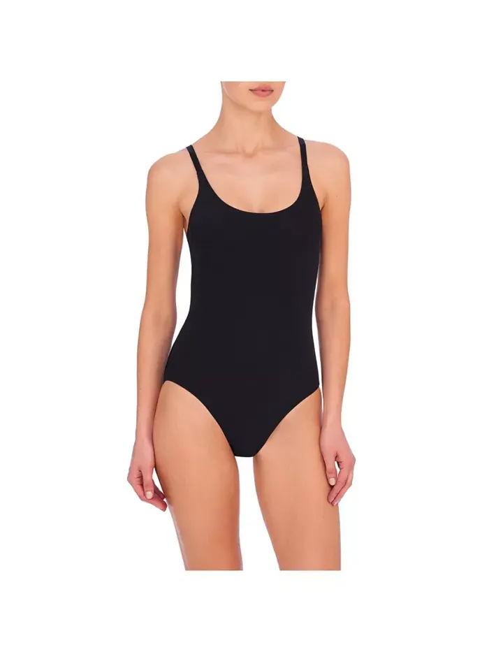 Женский двусторонний слитный купальник Riviera Natori — изображение 2 из 2, черный