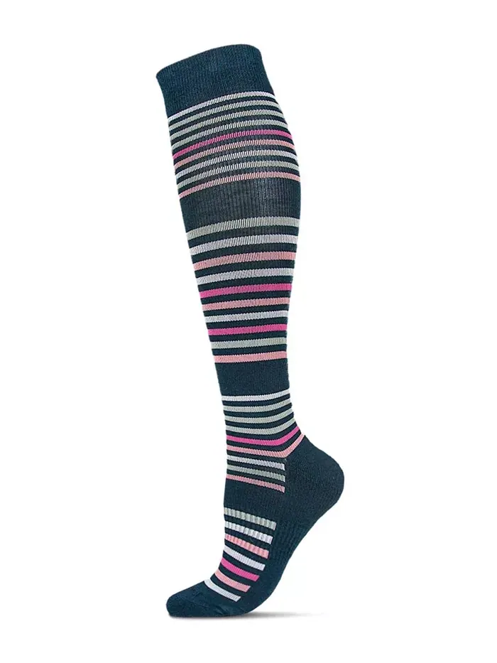 Женские компрессионные носки Classic Stripes 8-15 мм рт. ст. с градуированной компрессией MFY06346 — изображение 3 из 3