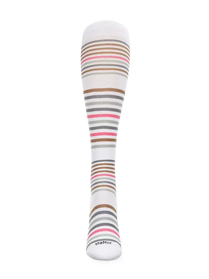 Женские компрессионные носки Classic Stripes 8-15 мм рт. ст. с градуированной компрессией MFY06346 — изображение 2 из 4