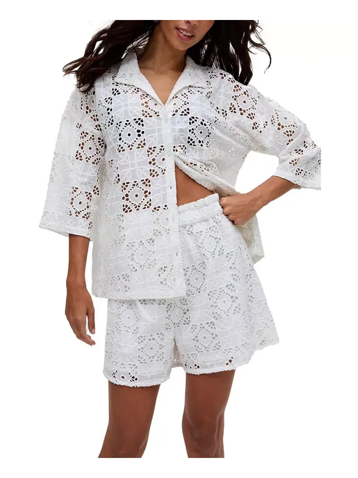 Женская рубашка Shelli All Over Broderie Anglaise Raffya