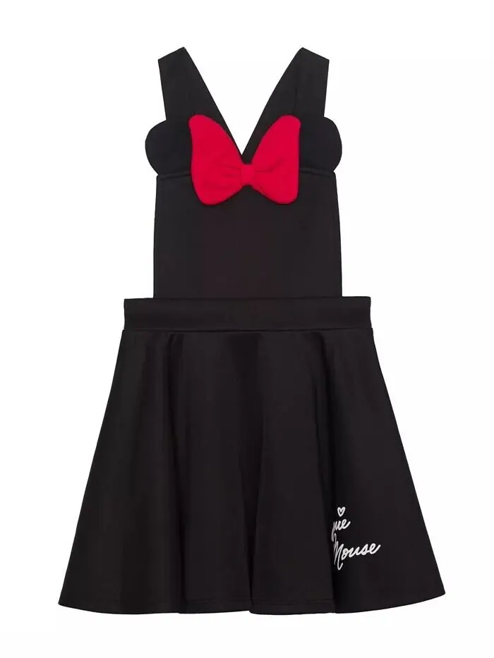 Футболка и платье с короткими рукавами Minnie Hearts для маленьких девочек, 2 предмета. Набор Disney — изображение 7 из 8