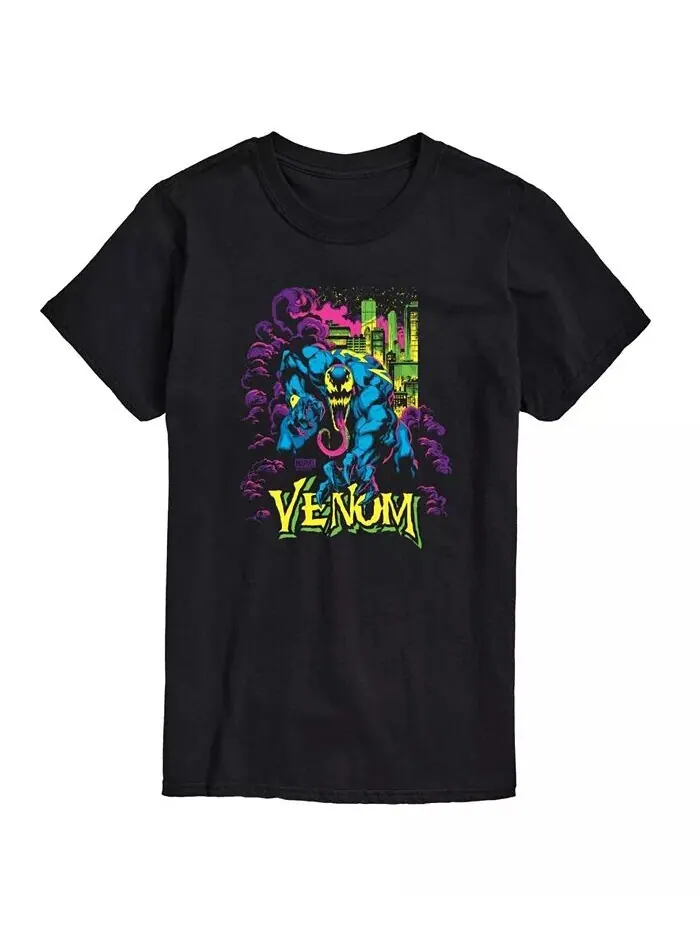 Мужская футболка Venom с коротким рукавом AIRWAVES — изображение 1 из 3, черный