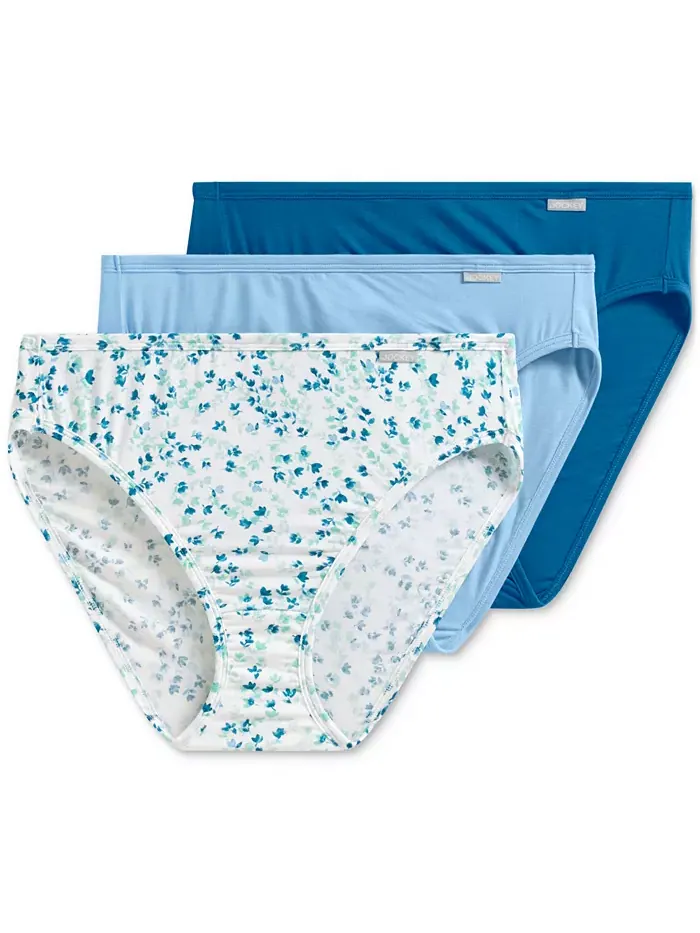 Трусы Elance Super Soft French Cut Underwear 3 Pack 2071 Jockey — изображение 1 из 4, синий