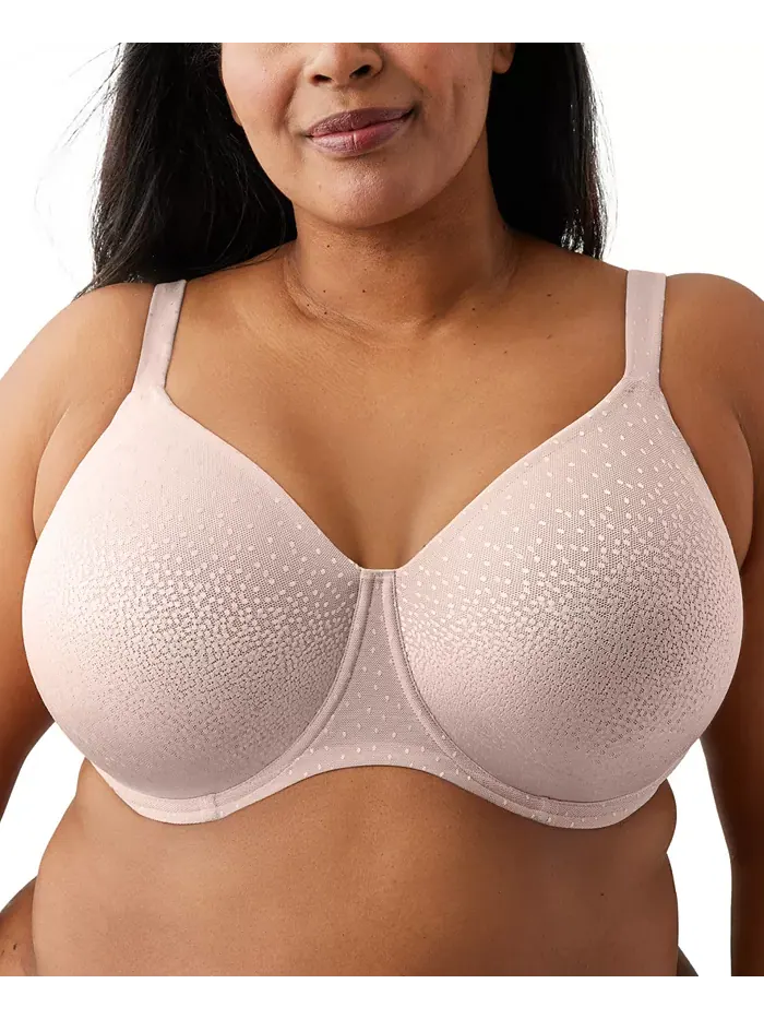 Бюстгальтер с косточками Plus Size Back Appeal, чашки H-K, модель 855403 Wacoal — изображение 1 из 3, розовый