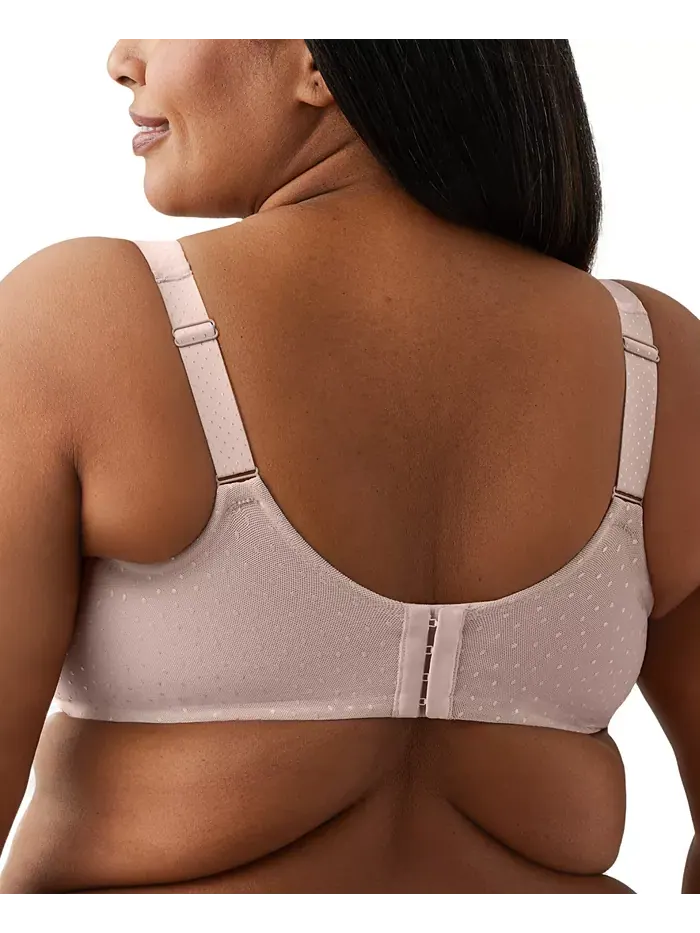Бюстгальтер с косточками Plus Size Back Appeal, чашки H-K, модель 855403 Wacoal — изображение 3 из 3, розовый