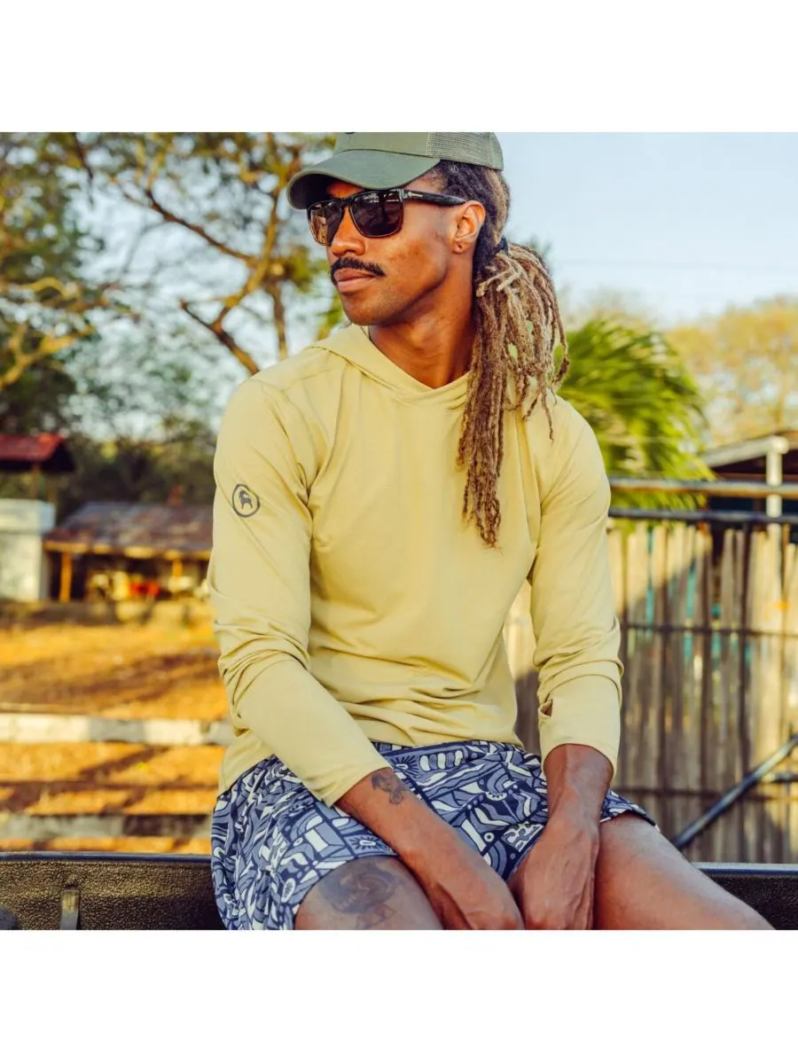 Мужская толстовка Tahoe Sun с длинным рукавом, спортивная рубашка с капюшоном Backcountry — изображение 7 из 7, звезда моря