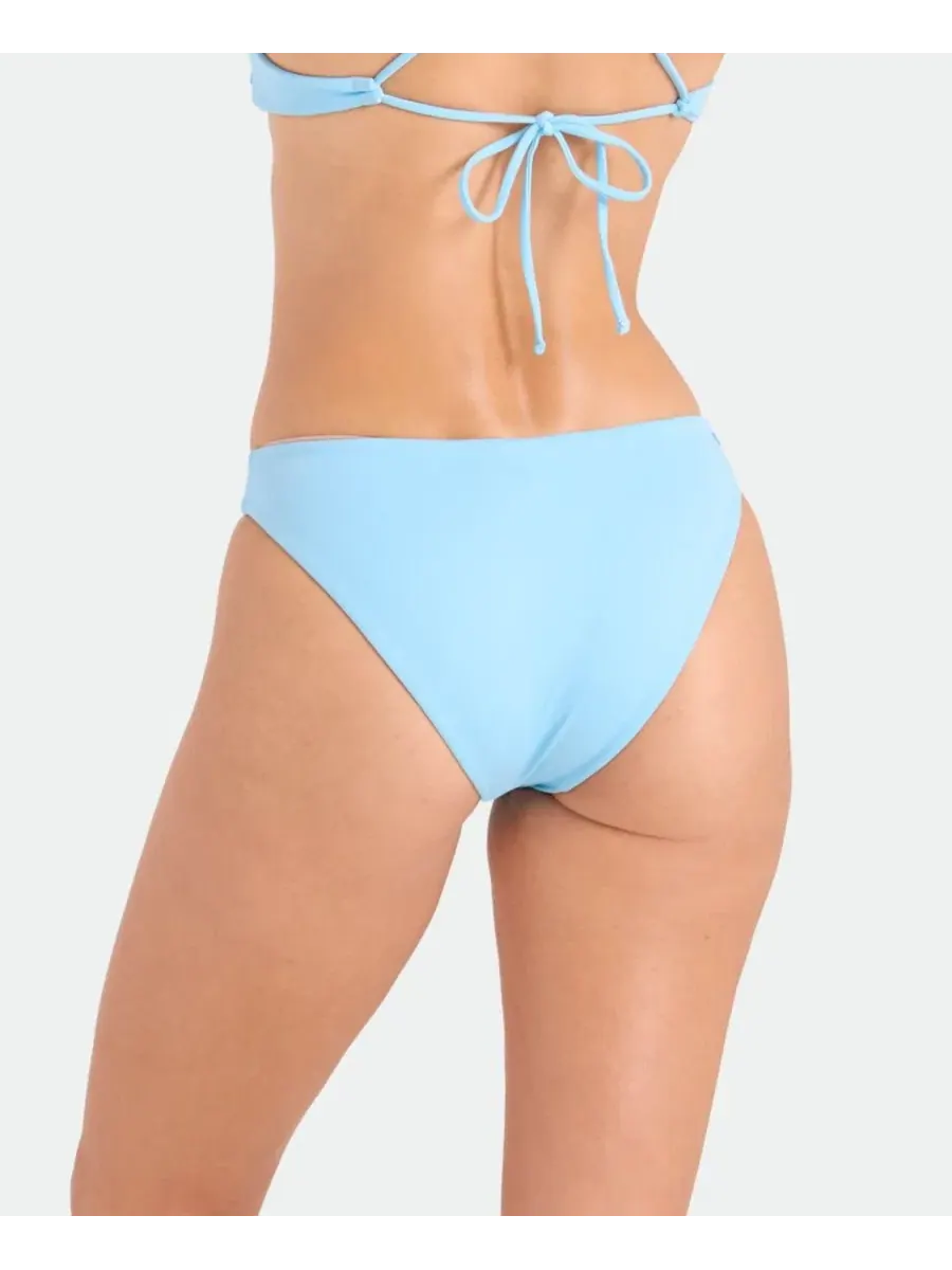 Женские бесшовные плавки-бикини Simply Seamless Pull-On Volcom — изображение 2 из 3, синий