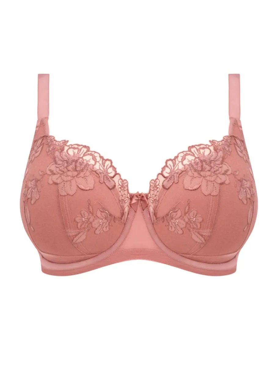 Бюстгальтер Teagan Plus Size на косточках с подкладкой, с получашкой Elomi — изображение 3 из 3, розовый