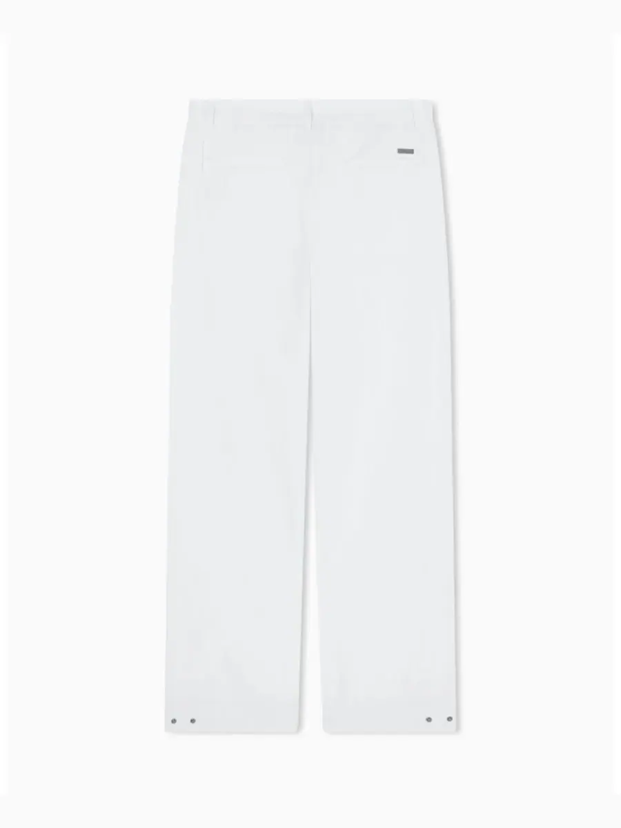 A|X Armani Exchange Мужские нейлоновые брюки белого цвета — 3