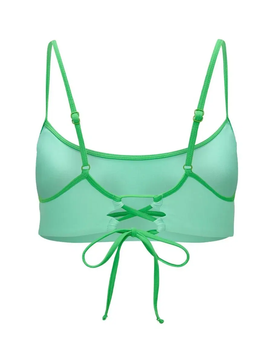 Женский купальник River Swimwear, топ для купальника Adore Me — изображение 5 из 5, светлый зеленый