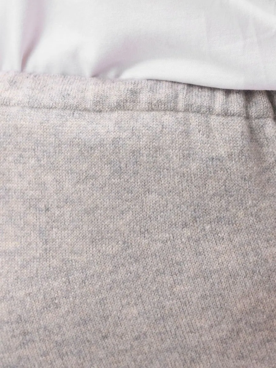 Кашемировые трикотажные брюки для беременных Gobi Cashmere — изображение 5 из 6, серый-серый