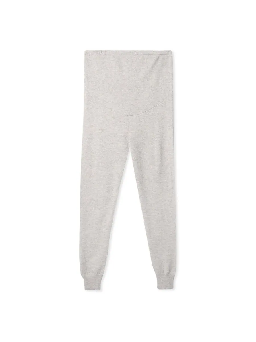 Кашемировые трикотажные брюки для беременных Gobi Cashmere — изображение 6 из 6, серый-серый