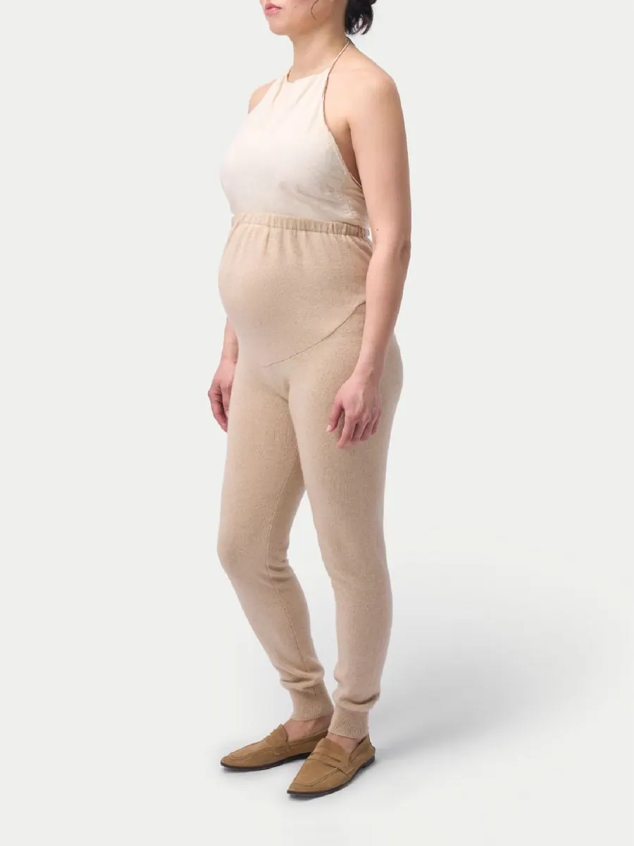 Кашемировые трикотажные брюки для беременных Gobi Cashmere, Neutral-navajo — изображение 3 из 7