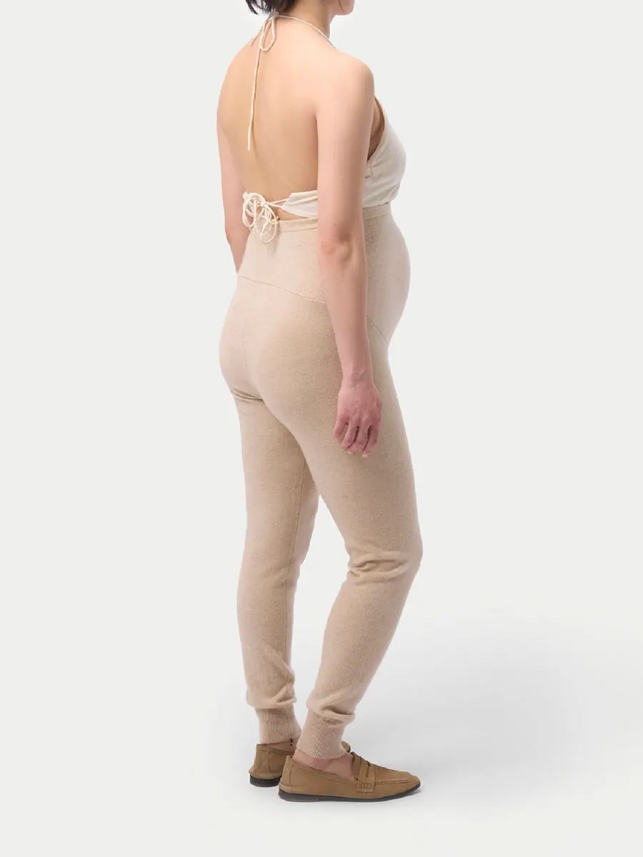 Кашемировые трикотажные брюки для беременных Gobi Cashmere, Neutral-navajo — изображение 4 из 7