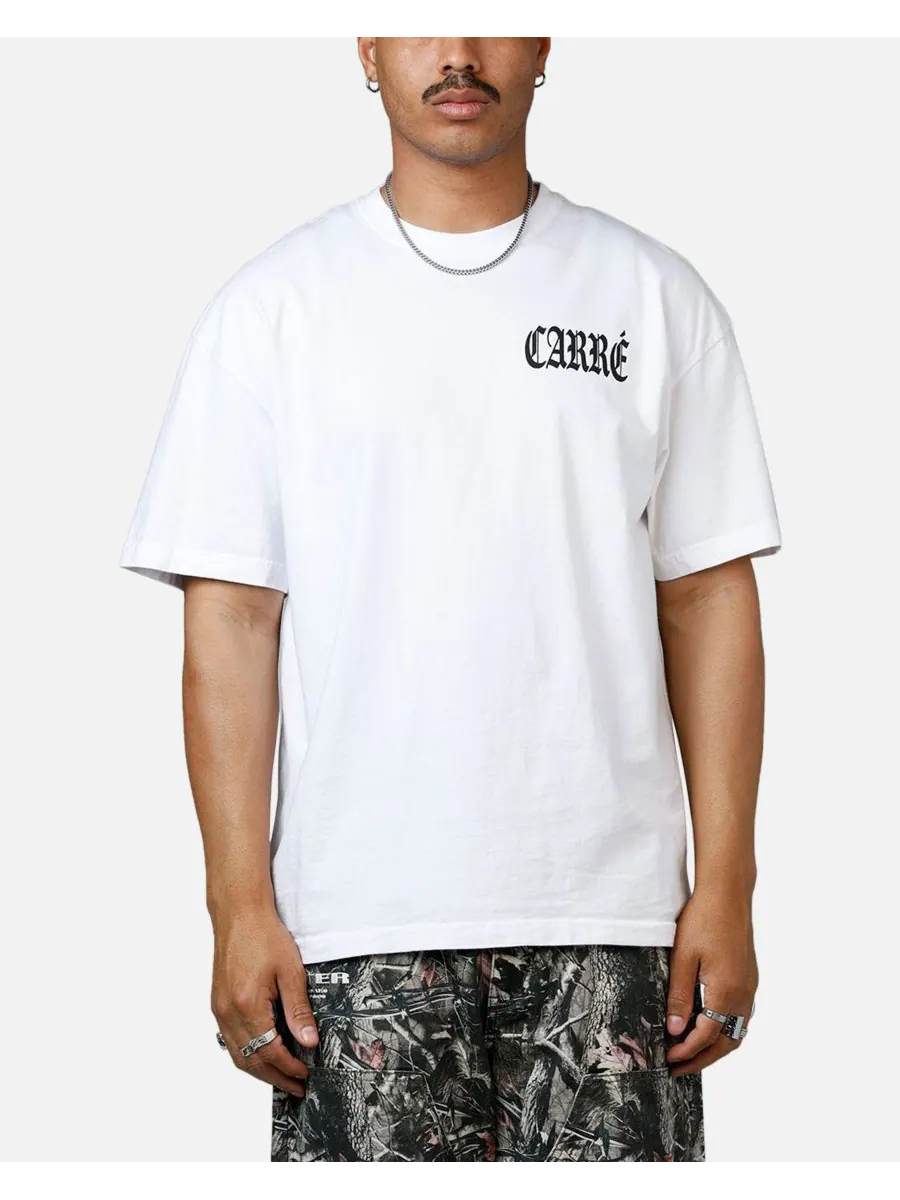 Мужская футболка Bulldog Heavyweight, белая, размер Medium CARRE — белый