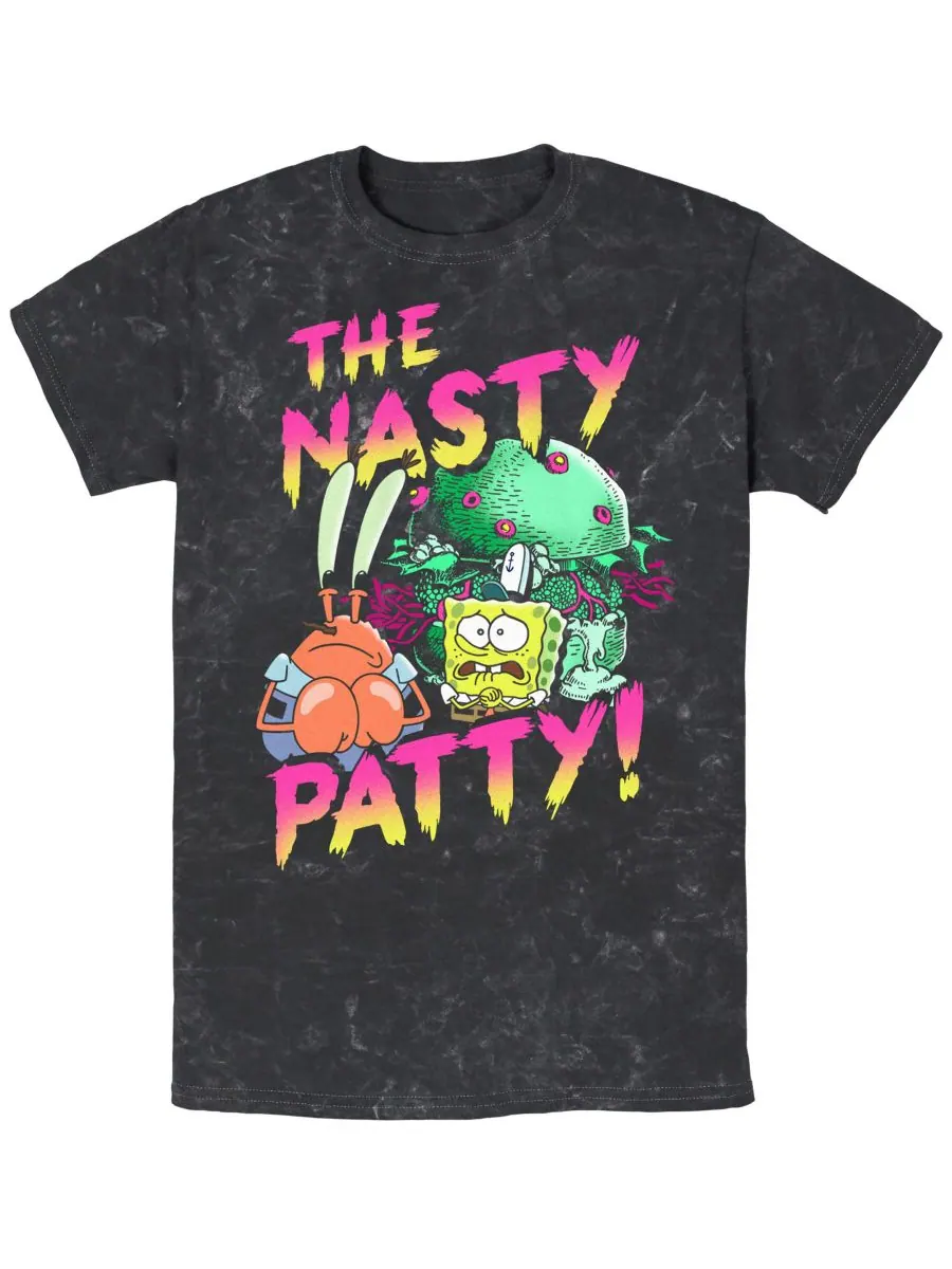 Мужская футболка с коротким рукавом Nasty Patty Fifth Sun — черный