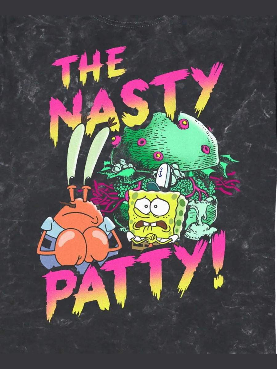 Мужская футболка с коротким рукавом Nasty Patty Fifth Sun — изображение 3 из 3, черный
